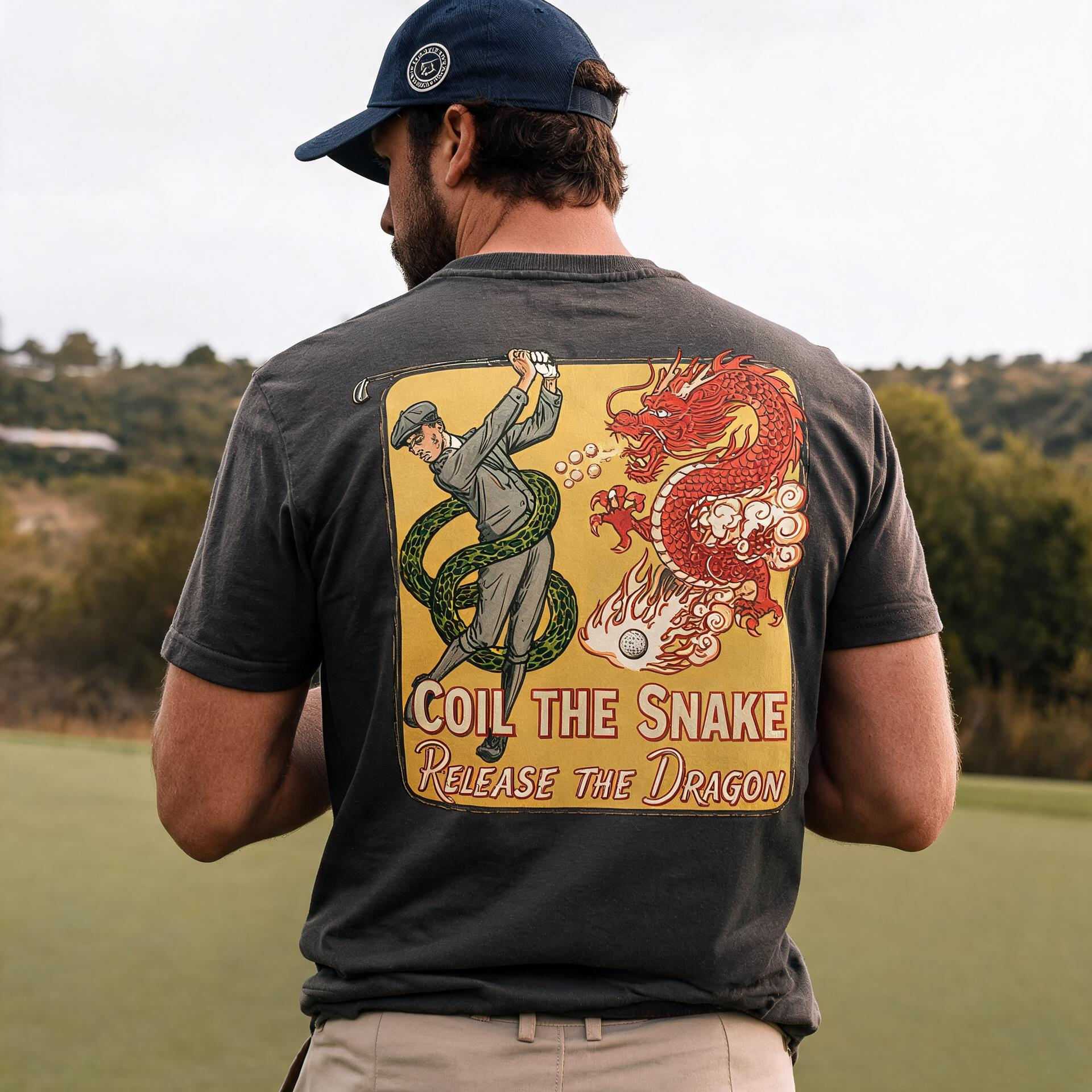 Snake & Dragon - Heavyweight Tee